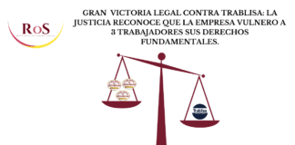 TRABLISA CONDENADA POR VULNERAR LOS DERECHOS FUNDAMENTALES DE LOS TRABAJADORES DEL AEROPUERTO DE BARCELONA !!! DERECHOS- FUNDAMENTALES