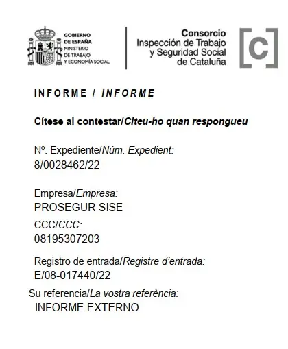 inspección