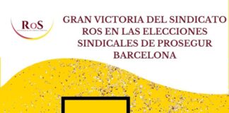 GRAN VICTORIA DEL SINDICATO ROS EN LAS ELECCIONES SINDICALES DE PROSEGUR BARCELONA GRAN-VICTORIA-DEL-SINDICATO-ROS-EN-LAS-ELECCIONES-SINDICALES-DE-PROSEGUR-BARCELONA