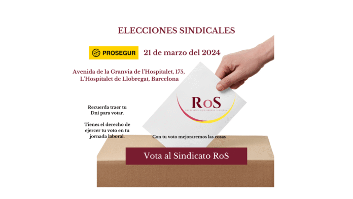 IMAGEN ELECCIONES PROSEGUR BARCELONA