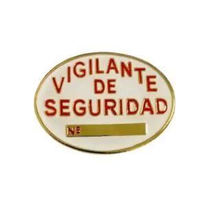 PLACA ACTUAL - HISTORIA DE LA SEGURIDAD PRIVADA EN ESPAÑA