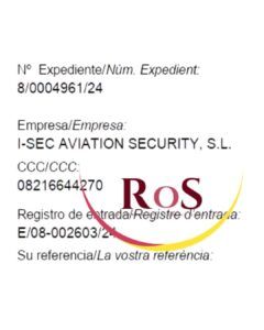 Sindicato RoS denuncia impagos de I-SEC Aviation Security a auxiliares de servicio