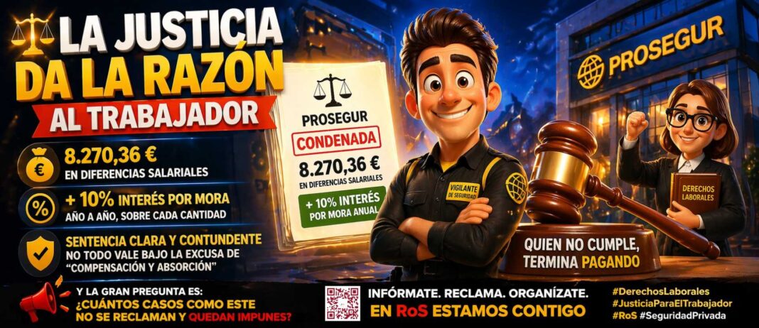 Nómina de trabajador con recortes salariales