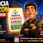 Prosegur bajo la lupa por recortes salariales encubiertos: ros actúa y la justicia sentencia Nómina de trabajador con recortes salariales