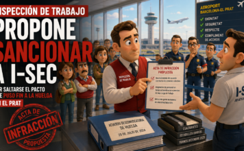 Inspección de trabajo propone sancionar a i-sec por saltarse el pacto que puso fin a la huelga en el prat datos denuncia de inspección